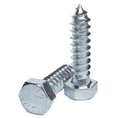 LS585 5/8"-5 X 5" Hex Lag Screw, Low Carbon, Zinc